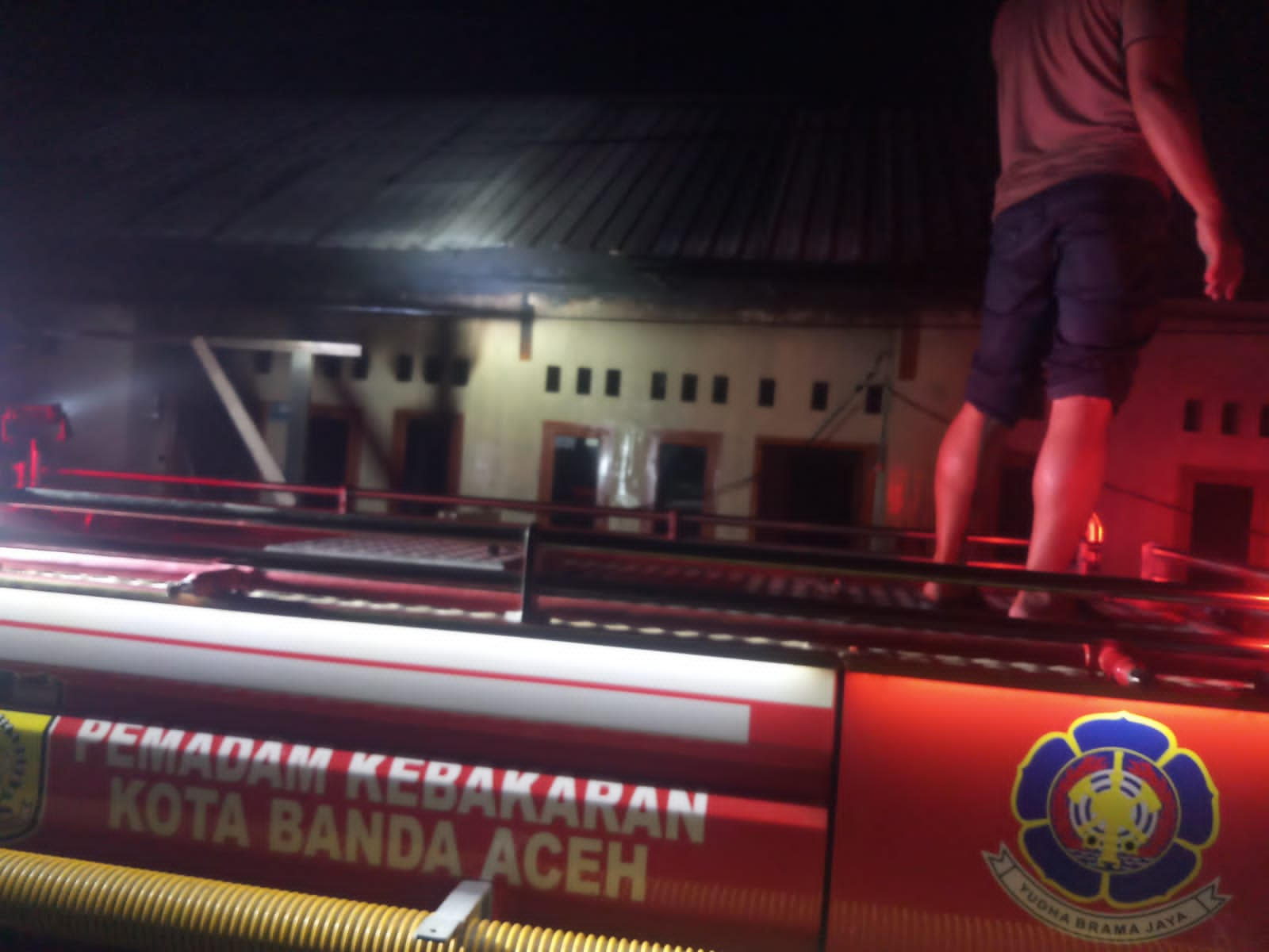 Dua Rumah Di Lampaseh Kota Terbakar The Aceh Post