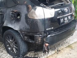 Kediaman Ketua YARA Langsa Diteror OTK, Mobilnya Dibakar