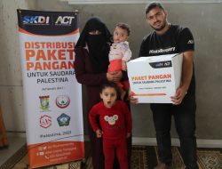 ACT: Paket Pangan Masyarakat Aceh Selatan untuk Palestina Tersalurkan