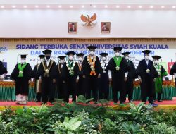 Universitas Syiah Kuala Kembali Kukuhkan Enam Profesor