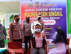 Vaksinasi di Polda Aceh Capai Target 70 Persen