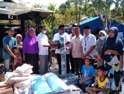 Wabup Fauzi Instruksikan Baitul Mal dan BPBD Aceh Utara Bantu Korban Kebakaran