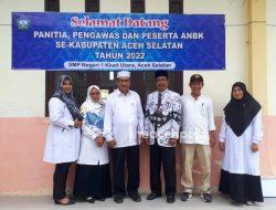 Sukseskan AN, Wakil Ketua PGRI Aceh Terjun Langsung ke Setiap SMP di Aceh Selatan