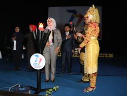 Peringati HUT Ke-77, RRI Banda Aceh Gelar Upacara dan Penyulutan Obor Tri Prasetya