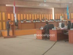 Rapat Paripurna APBK-P Tahun 2022 DPRK Aceh Selatan, ini Kata Bupati Tgk Amran
