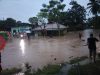 Akibat Hujan Deras Sungai Krueng Meukek Meluap Hingga Rendam Perumahan Warga