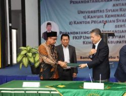Kemenag Aceh dan USK Tandatangani Kerja Sama Tingkatkan Mutu Pendidikan