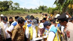 Menteri PUPR Tinjau Tanggul Sungai Keureutoe Aceh Utara yang Jebol Akibat Banjir