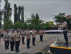 Kapolres Pimpin Sertijab Kasat dan Kapolsek Aceh Tenggara