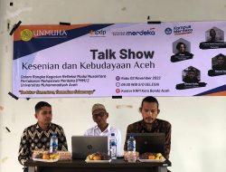 Mahasiswa PMM Unmuha Gelar Talkshow Seni dan Budaya Aceh