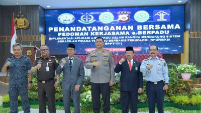 Cegah KKN, Lembaga Penegak Hukum di Aceh Terapkan e-Berpadu