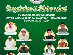 Pengurus RADAD Aceh 2022-2027 Dikukuhkan