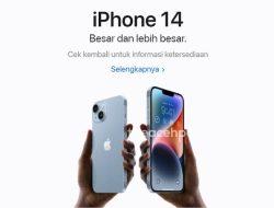 Apple Resmi Merilis iPhone 14, Berikut Harganya di Indonesia
