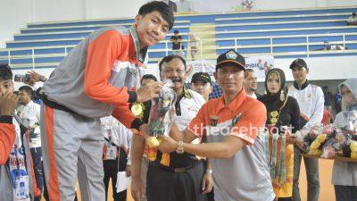 Kontingen Aceh Selatan Raih Mendali Emas di Cabor Futsal Pora Pidie Ke XIV Tahun 2022 