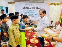 Peringati Hari Santri, BSI Selenggarakan Sunatan Massal untuk Santri Dayah Kabupaten Pidie