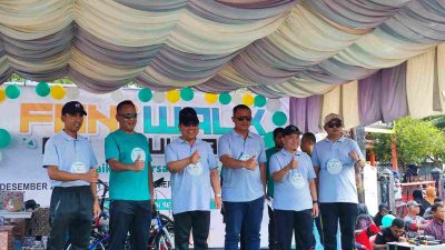 BSI Region Aceh Bersinergi Pemkab Aceh Barat Gelar Fun Walk