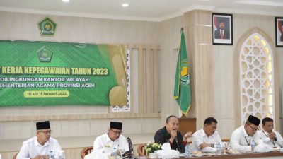 Kemenag Aceh Gelar Raker Kepegawaian 2023, Ini Tujuan dan Sasarannya