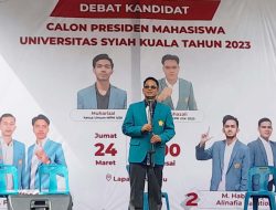 Calon Prema USK Sampaikan Visi Misi Dalam Debat Kandidat