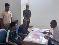 Polres Nagan Raya Serah 4 Orang Pelaku Ilegal Mining ke Jaksa