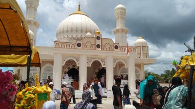 TRK ‘Peusijuk’ Masjid Jamik Habib Muda Seunagan, Kegiatan Diisi dengan Zikir dan Doa