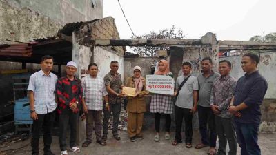 Pemerintah Aceh Salurkan Bantuan untuk Warga Aceh Korban Kebakaran Depo Pertamina