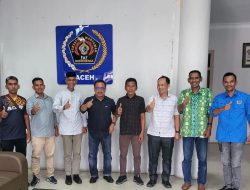 Kunjungi PWI Aceh, Sekda Simeulue Berharap Pers terus Menjadi Mitra Strategis Pemerintah
