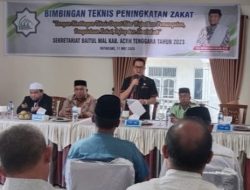 Baitul Mal Aceh Tenggara Gelar Bimtek Peningkatan Zakat 2023