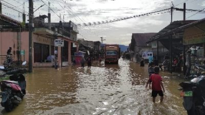 Diguyur Hujan Deras, Sejumlah Kecamatan di Aceh Selatan Dilanda Banjir
