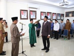 Bupati Amran Lantik Direktur Madrasah Ulumul Quran Aceh Selatan